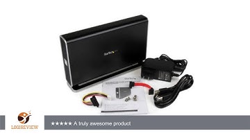StarTech 3.5in Black USB 2.0 to IDE SATA External Hard Drive Enclosure | Review/Test