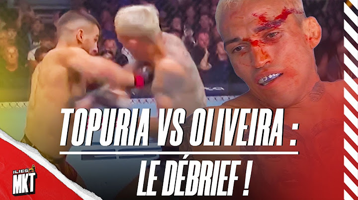 ILIA TOPURIA ÉTEINT CHARLES OLIVEIRA ! DÉBRIEF DE L'UFC 317