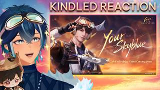 ✈️ Niyeko Reacts to Caleb's Birthday: Your Skyblue Kindled | Love and Deepspace 🌄
