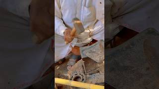 Sharpening Kassi With Hammer 🔨 #shorts #short #viral #youtubeshorts #trending #shortsviral #kassi