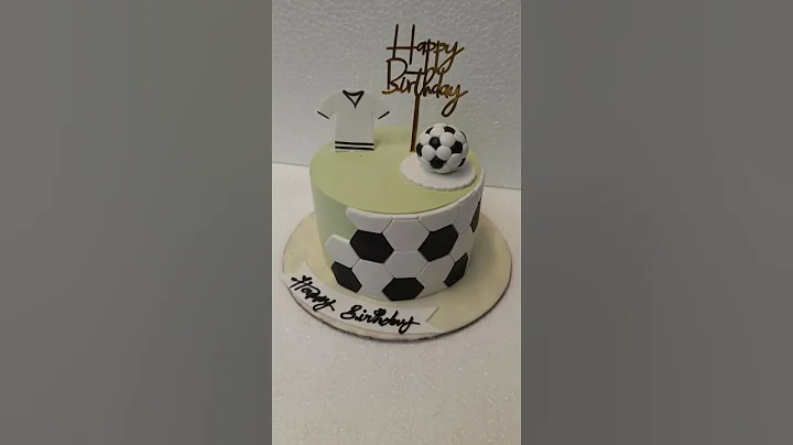 How to make fondant football mat #fondantcake #cakeideas #footballshorts #cakedecorating #trending