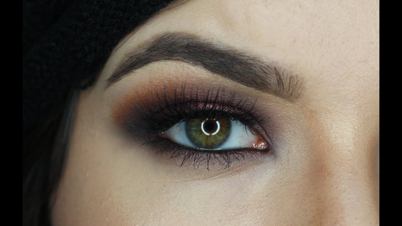 Metallic Maroon Smokey Eye Tutorial | KatEyedTv
