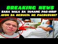 WALA SA TAMANG-PAG-IISIP SI SARA DUTERTE LUMABAS ANG RESULTA AYON SA MASUSI NA PAGSUSURI?