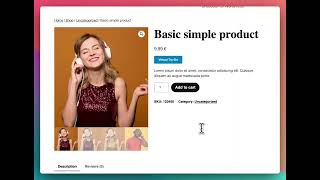 Virtual Try-on for WooCommerce - Demo Wealth