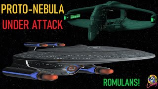Proto-Nebula Class VS Romulan D'Dereidex Warbird - Both Ways - Star Trek Starship Battles