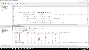Generar una matriz aleatoriamente en Java Parte 2