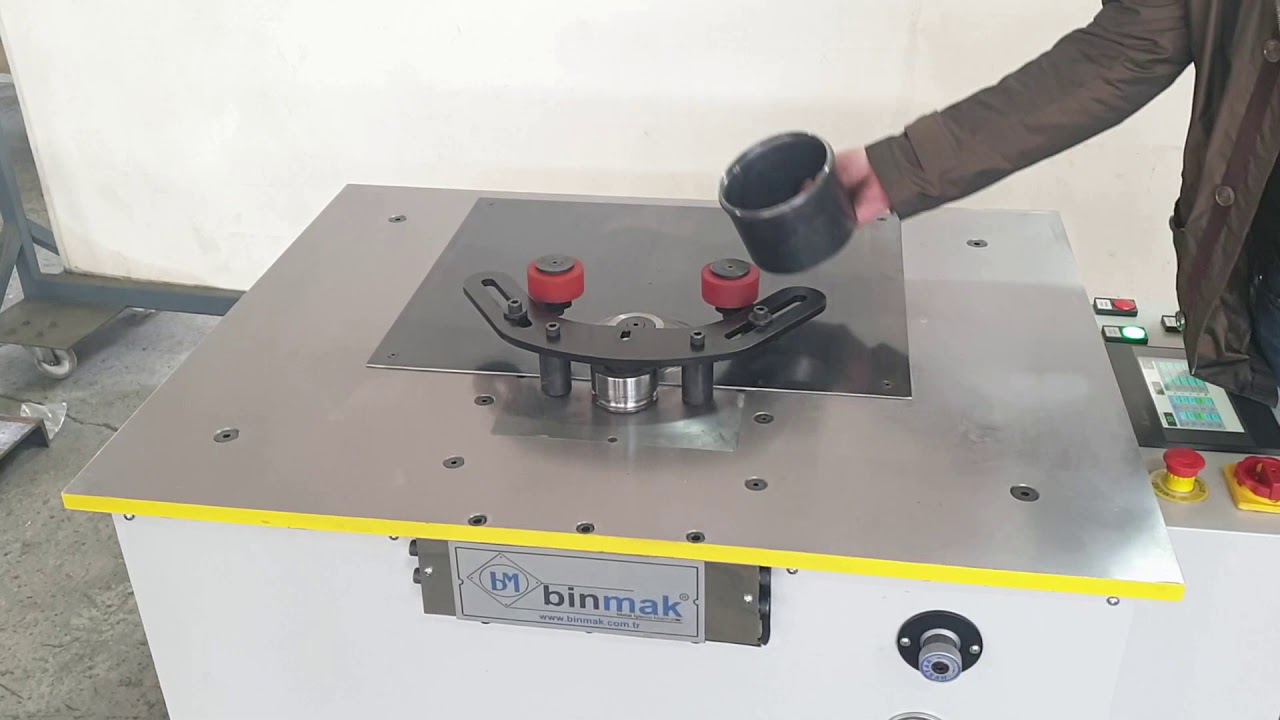 Binmak Machinery Automatic Bead Forming Machine YouTube