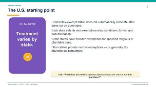 Church Purchase Tax Presentation