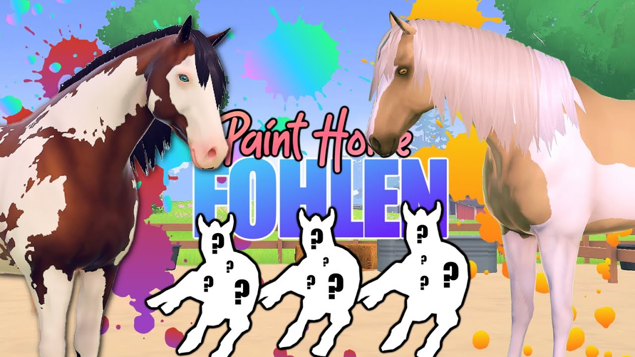 wir züchten das 🅴🆁🆂🆃🅴 PAINT HORSE 🐴 Equestrian the Game