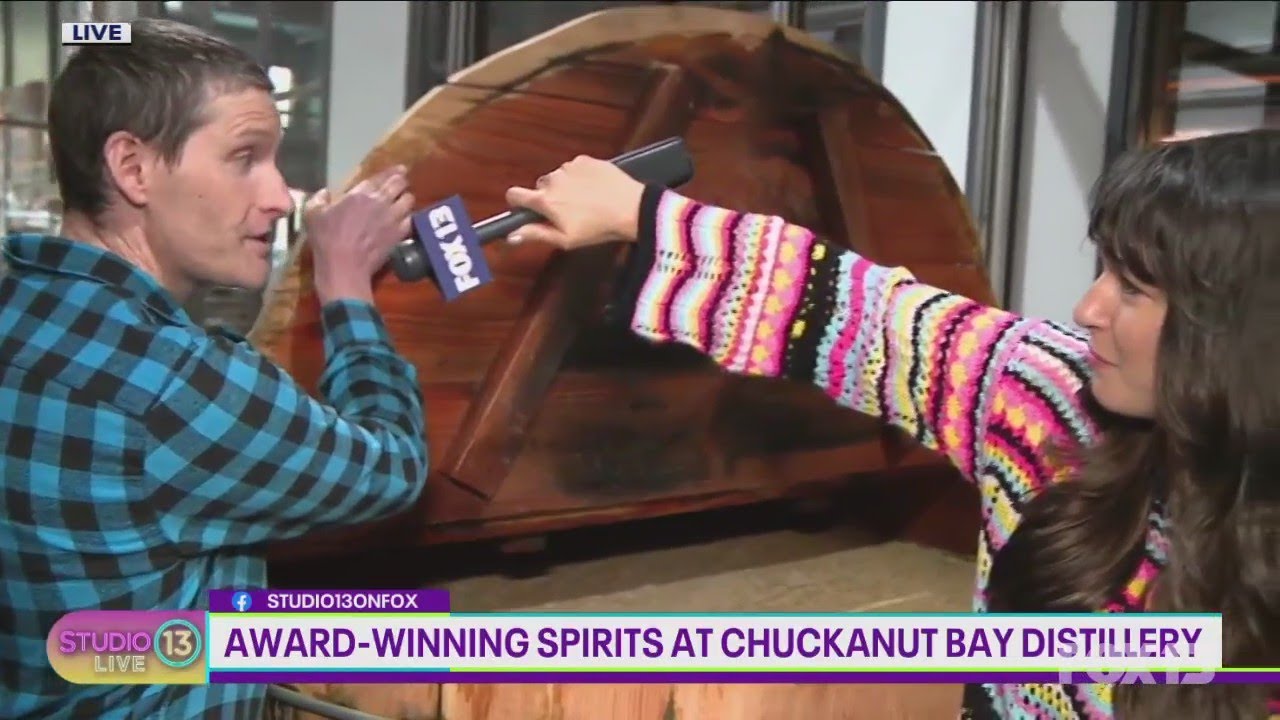 Checking out the Chuckanut Distillery in Bellingham