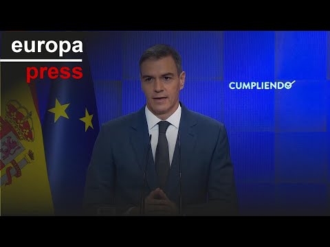 Sánchez anuncia un
