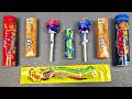 satisfying candy ASMR with giant rainbow lollipops, olorful candies, and crunchy unboxing sounds 🍭