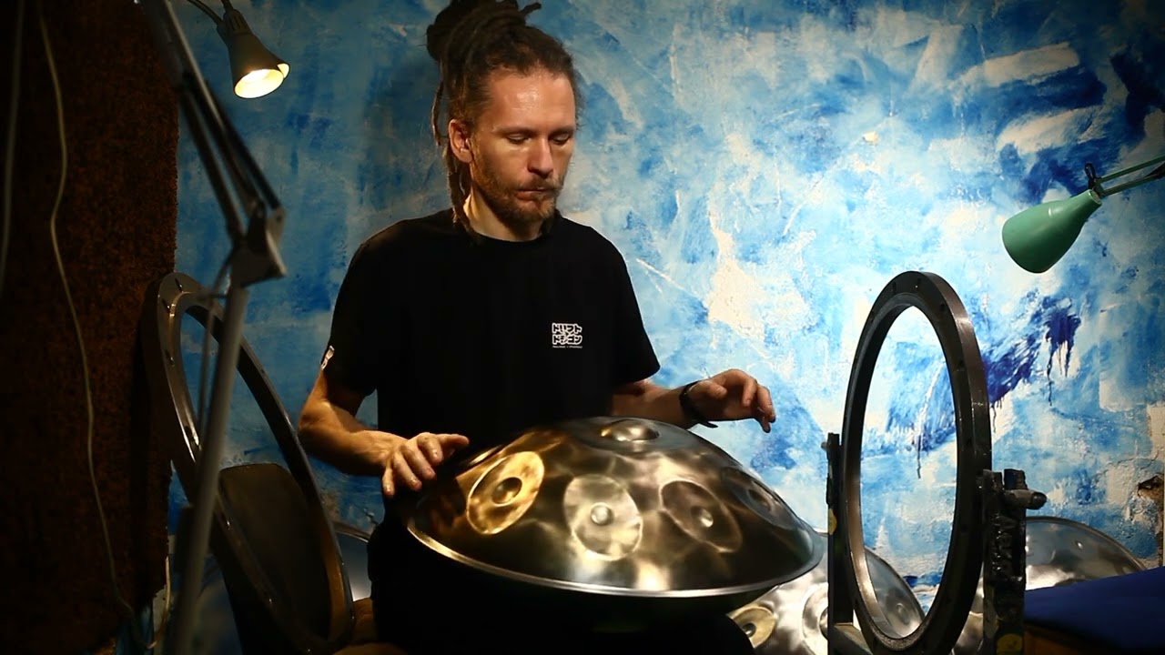 D celtic minor Chill Radar Handpan. Music for Yoga