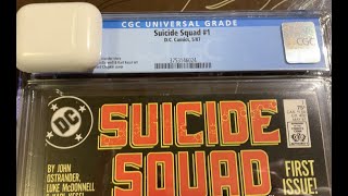 BEFORE PRESSING TO CGC Unboxing: Suicide Squad 1 DC Comics