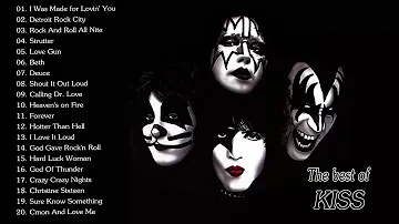 Kiss Greatest Hits Full Album - Best Of Kiss Playlist