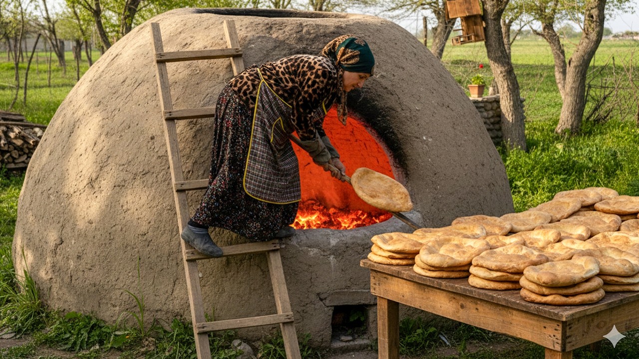 The Art of Bread Inside a Giant Tandoor! You’ve Never Seen Anything Like This Before
