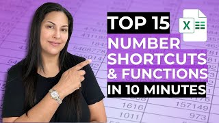 Top 15 Excel Number Shortcut Tricks & Functions Revealed!