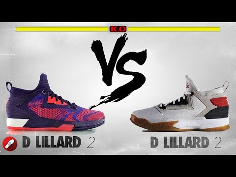 Adidas D Lillard 2 All Star Boost vs. Adidas D Lillard 2! - YouTube