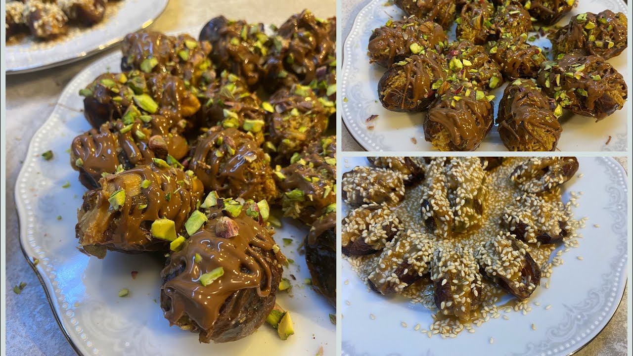 ئامادەکردنی قەسپ و خورما بە چەند تامێک #food #shortvideo #رمضان 