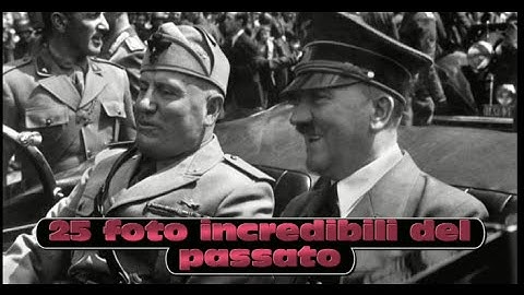 25 foto del passato incredibili [photo story]