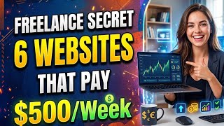 6 Secret Websites Freelancers Use to Make $500/Week 