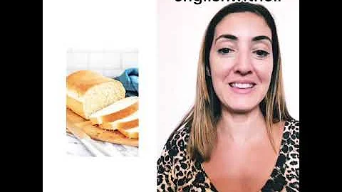 Como é que se escreve pão em inglês?