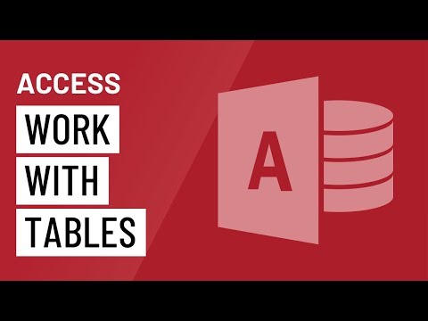 Wideo: Co to jest tabela programu Access?