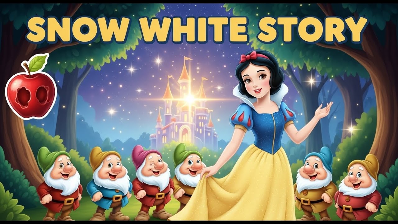 Snow White and the Seven Dwarfs | Fairy Tales for Kids in English ...