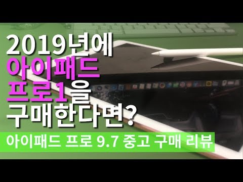 아이패드 프로3가 나온 2019년에 프로1을 구매한다면? | 아이패드 프로 9.7 + 애플펜슬1 중고 구매 리뷰 | [중고왕 리뷰]