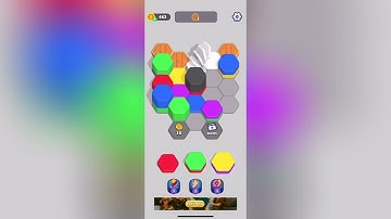 Hexa sort Level 66 Solution Walkthrough 