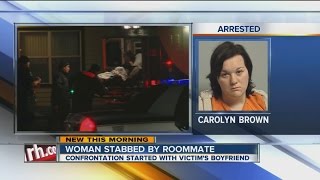 Woman stabbed, punched in face after argument