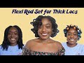 Flexi Rod Curls for Thick Locs