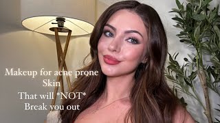 Makeup for acne prone/sensitive skin that will *NOT* break you out!