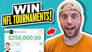 10 Tips to Winning NFL DFS Tournaments (DraftKings & FanDuel)