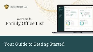 Welcome to Family Office List- Your Guide to Getting Started!