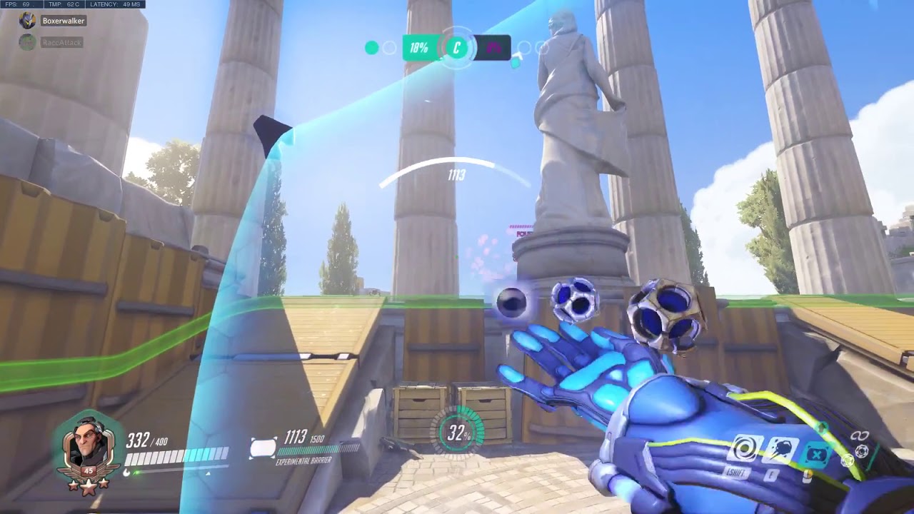 NEW OVERWATCH HERO 31 (SIGMA) Gamplay!!! Abilities and more!!!!