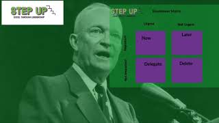 Excel Through Leadership: Eisenhower Matrix