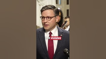 House Speaker Mike Johnson speaks out on Charlie Kirk shooting