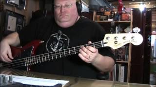 Styx Don't Let It End Bass Cover