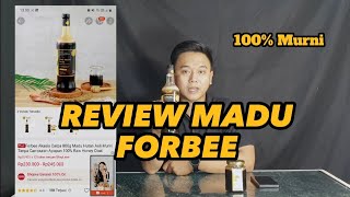 REVIEW MADU MURNI‼️MADU FORBEE NEKTAR AKASIA CARPA 100% MURNI - REKOMENDASI MADU MURNI