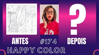 GAMEPLAY HAPPY COLOR TIMELAPSE SPEED COLORING #timelapse #speedcoloring #happycolor #sampeixoto #174 screenshot 2