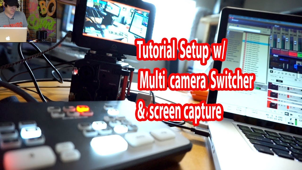 Tutorial Setup w/ Multi camera ATEM Mini - Screen Capture & Quality ...