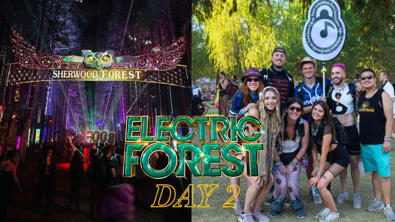 ELECTRIC FOREST DAY 2 VLOG FINDING FARIES 🧚 YouTube