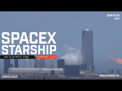 Let's watch SpaceX static fire Starship SN-6!