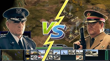 Generals Zero Hour - Challenge - General Granger vs General Kwai - Hard Difficulty