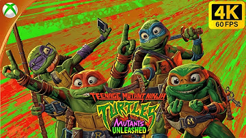 Tmnt Mutants Unleashed Gameplay Xbox No Commentary 4K