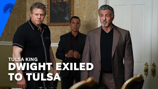 Celebrity Tulsa King | Dwight Gets Sent To Tulsa (S1, E1) | Paramount+ Net Worth
