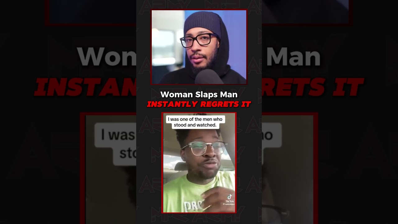 Woman Slaps Man & INSTANTLY Regrets It
