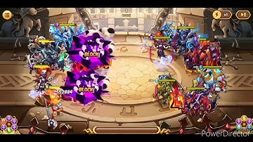 Idle Heroes: E5 Carrie doin WORK in Guild War!!