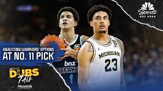 Dubs Talk: How Warriors should approach No. 11 overall pick in 2026 NBA Draft | NBC Sports BA